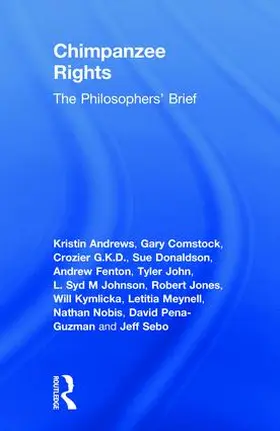 Andrews / Meynell / Comstock |  Chimpanzee Rights | Buch |  Sack Fachmedien