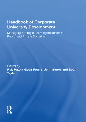 Peters | Handbook of Corporate University Development | Buch | 978-1-138-61986-9 | sack.de