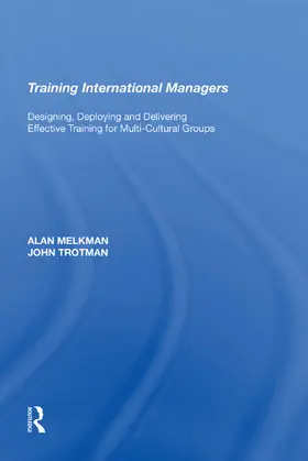 Melkman |  Training International Managers | Buch |  Sack Fachmedien