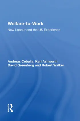 Cebulla | Welfare-to-Work | Buch | 978-1-138-62319-4 | www.sack.de