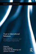 Haukkala / van de Wetering / Vuorelma |  Trust in International Relations | Buch |  Sack Fachmedien