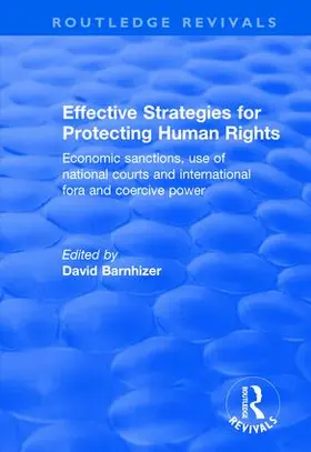 Barnhizer |  Effective Strategies for Protecting Human Rights | Buch |  Sack Fachmedien