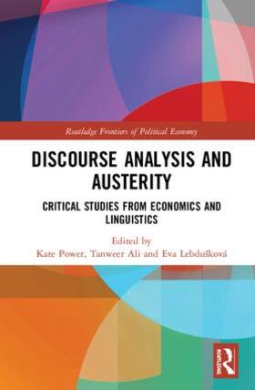 Power / Ali / Lebdusková |  Discourse Analysis and Austerity | Buch |  Sack Fachmedien