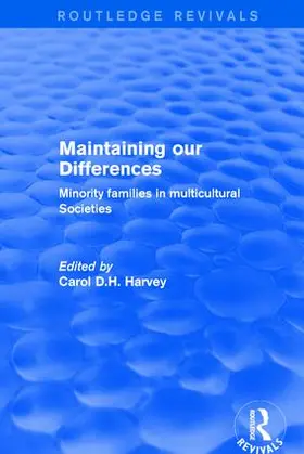 Harvey |  Maintaining our Differences | Buch |  Sack Fachmedien