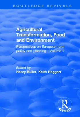 Buller / Hoggart |  Agricultural Transformation, Food and Environment | Buch |  Sack Fachmedien