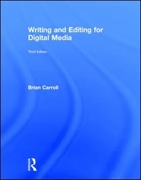 Carroll |  Writing and Editing for Digital Media | Buch |  Sack Fachmedien
