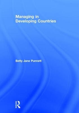 Punnett |  Managing in Developing Countries | Buch |  Sack Fachmedien