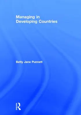 Punnett |  Managing in Developing Countries | Buch |  Sack Fachmedien