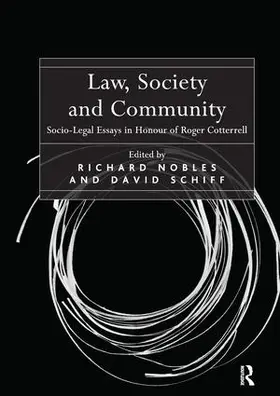 Nobles / Schiff |  Law, Society and Community | Buch |  Sack Fachmedien