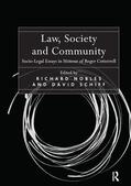 Nobles / Schiff |  Law, Society and Community | Buch |  Sack Fachmedien