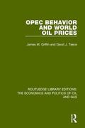 Griffin / Teece |  OPEC Behaviour and World Oil Prices | Buch |  Sack Fachmedien