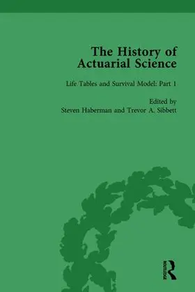 Haberman / Sibbett |  The History of Actuarial Science Vol I | Buch |  Sack Fachmedien