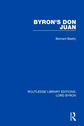 Beatty |  Byron's Don Juan | Buch |  Sack Fachmedien