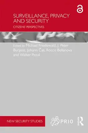 Friedewald / Burgess / ¿As |  Surveillance, Privacy and Security | Buch |  Sack Fachmedien