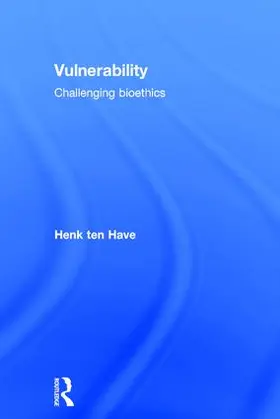 ten Have |  Vulnerability | Buch |  Sack Fachmedien