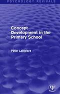Langford |  Concept Development in the Primary School | Buch |  Sack Fachmedien