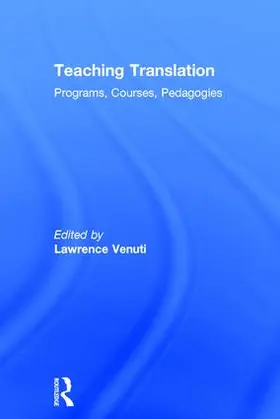 VENUTI |  Teaching Translation | Buch |  Sack Fachmedien