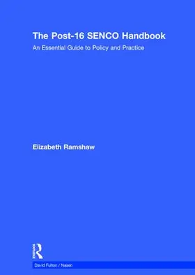 Ramshaw |  The Post-16 SENCO Handbook | Buch |  Sack Fachmedien