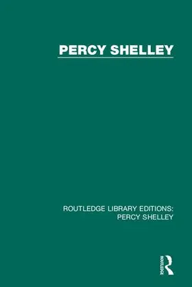 Various |  Routledge Library Editions: Percy Shelley | Buch |  Sack Fachmedien