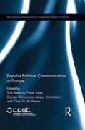 Aalberg / Esser / Reinemann |  Populist Political Communication in Europe | Buch |  Sack Fachmedien