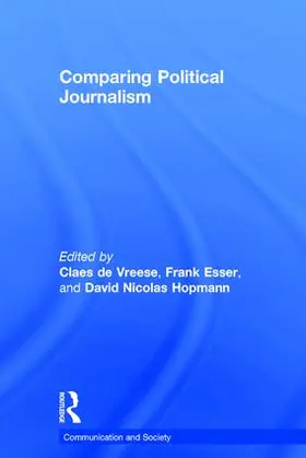 de Vreese / Hopmann / Esser |  Comparing Political Journalism | Buch |  Sack Fachmedien