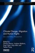 Manou / Baldwin / Cubie |  Climate Change, Migration and Human Rights | Buch |  Sack Fachmedien