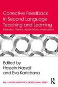 Nassaji / Kartchava |  Corrective Feedback in Second Language Teaching and Learning | Buch |  Sack Fachmedien