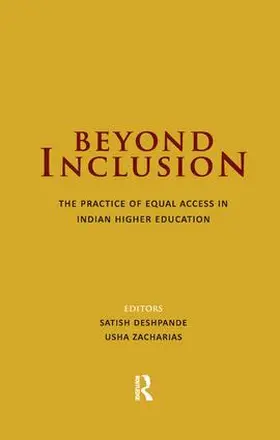 Deshpande / Zacharias | Beyond Inclusion | Buch | 978-1-138-66034-2 | www.sack.de