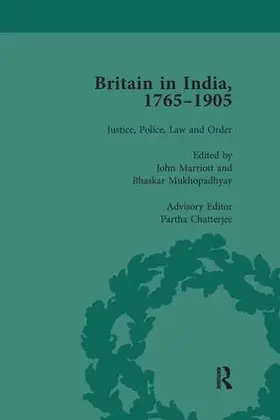 Marriott / Mukhopadhyay / Chatterjee |  Britain in India, 1765-1905, Volume I | Buch |  Sack Fachmedien
