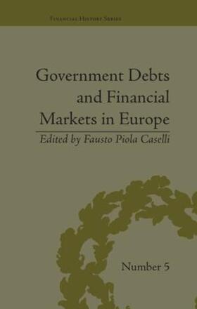 Caselli |  Government Debts and Financial Markets in Europe | Buch |  Sack Fachmedien