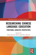 Shum / Mickan |  Researching Chinese Language Education | Buch |  Sack Fachmedien