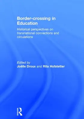 Droux / Hofstetter |  Border-crossing in Education | Buch |  Sack Fachmedien