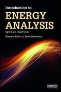 Blok / Nieuwlaar |  Introduction to Energy Analysis | Buch |  Sack Fachmedien