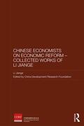 Li |  Chinese Economists on Economic Reform - Collected Works of Li Jiange | Buch |  Sack Fachmedien