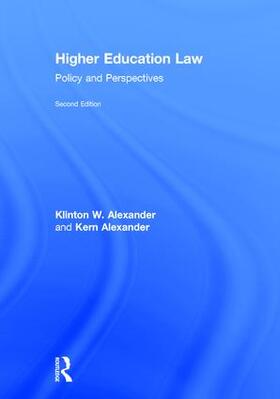 Alexander | Higher Education Law | Buch | 978-1-138-67172-0 | sack.de