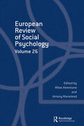 Hewstone / Manstead |  European Review of Social Psychology: Volume 26 | Buch |  Sack Fachmedien
