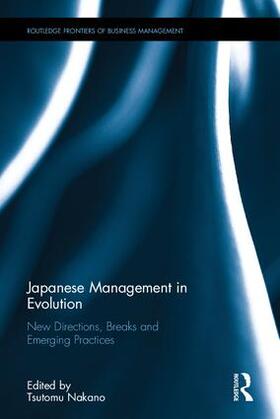 Nakano |  Japanese Management in Evolution | Buch |  Sack Fachmedien