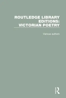 Routledge Library Editions: Victorian Poetry | Buch | 978-1-138-67471-4 | www.sack.de