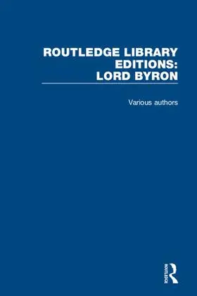Various |  Routledge Library Editions: Lord Byron | Buch |  Sack Fachmedien