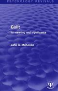 McKenzie |  Guilt | Buch |  Sack Fachmedien