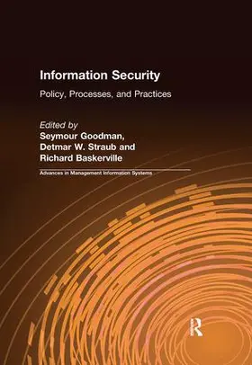Goodman / Straub / Baskerville |  Information Security | Buch |  Sack Fachmedien
