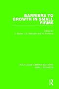 Barber / Metcalfe / Porteous |  Barriers to Growth in Small Firms | Buch |  Sack Fachmedien