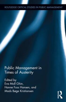 Sørensen / Hansen / Kristiansen |  Public Management in Times of Austerity | Buch |  Sack Fachmedien