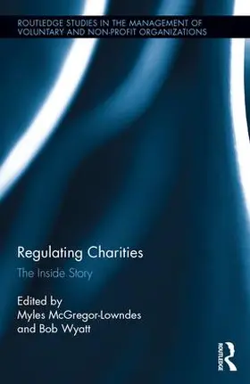 McGregor-Lowndes / Wyatt |  Regulating Charities | Buch |  Sack Fachmedien