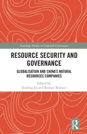 Jia / Tomasic |  Resource Security and Governance | Buch |  Sack Fachmedien