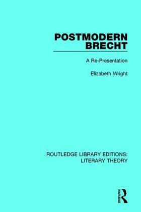 Wright | Postmodern Brecht | Buch | 978-1-138-68331-0 | sack.de