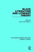 Gates, Jr |  Black Literature and Literary Theory | Buch |  Sack Fachmedien