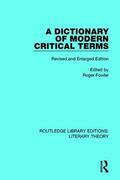 Fowler |  A Dictionary of Modern Critical Terms | Buch |  Sack Fachmedien