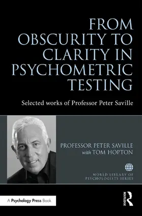 Saville | From Obscurity to Clarity in Psychometric Testing | Buch | 978-1-138-68457-7 | www.sack.de