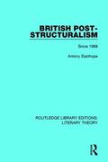 Easthope |  British Post-Structuralism | Buch |  Sack Fachmedien